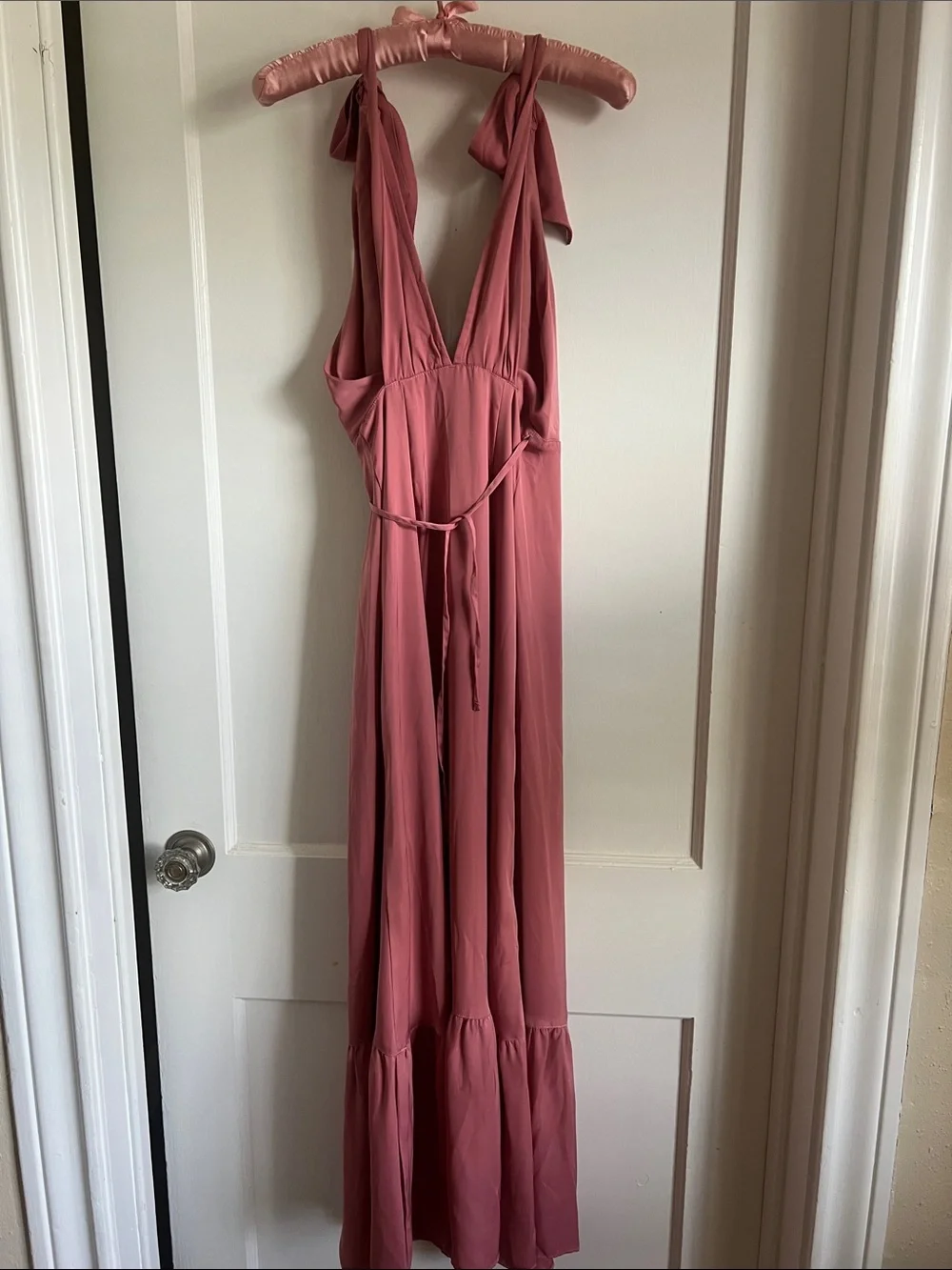 Abercrombie & Fitch Pink Maxi Dress